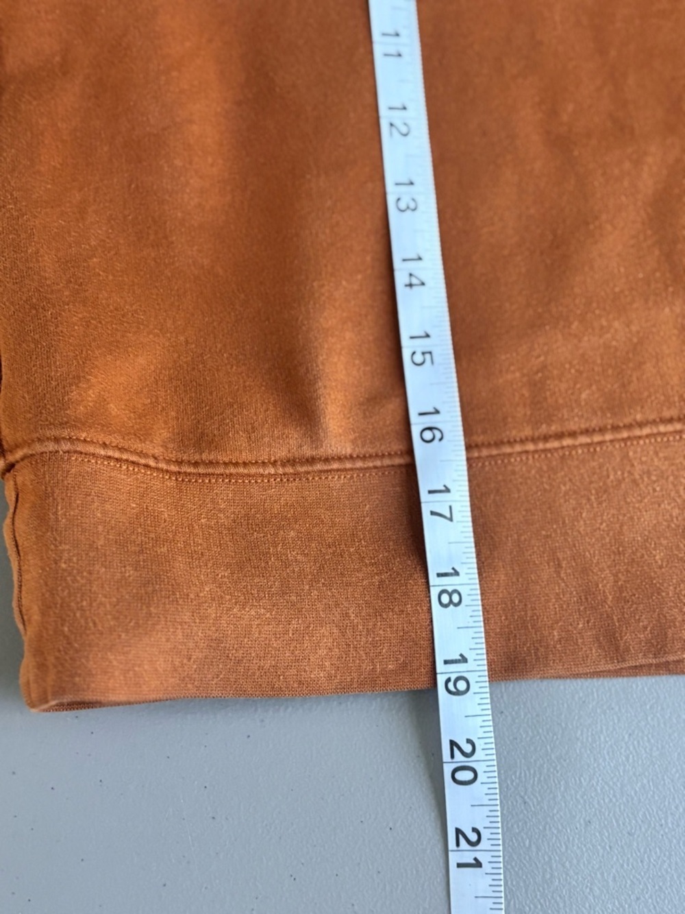 lululemon athletica Cropped All Yours Hoodie Rustic Clay brown stretch Sz 10 - Picture 7 of 7